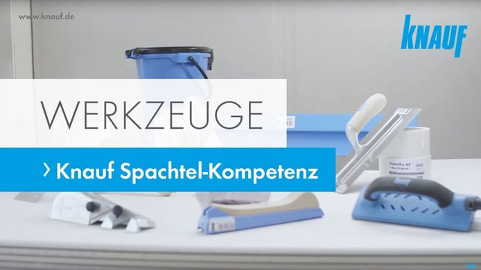 Knauf Spachtel - Werkzeuge